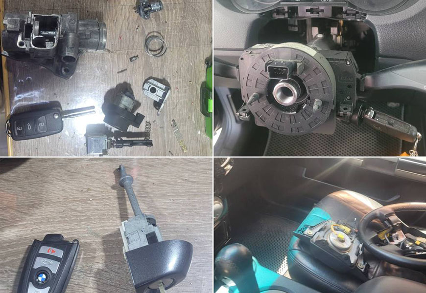 Симптомы поломки замка зажигания